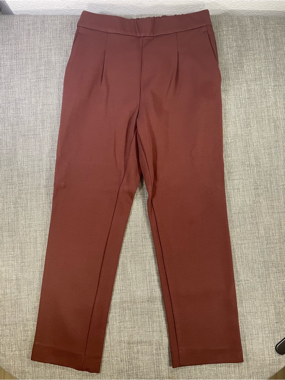 Ann Taylor Men's Dress Pants in Burgundy